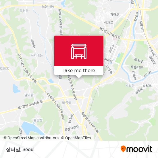 장터말 map