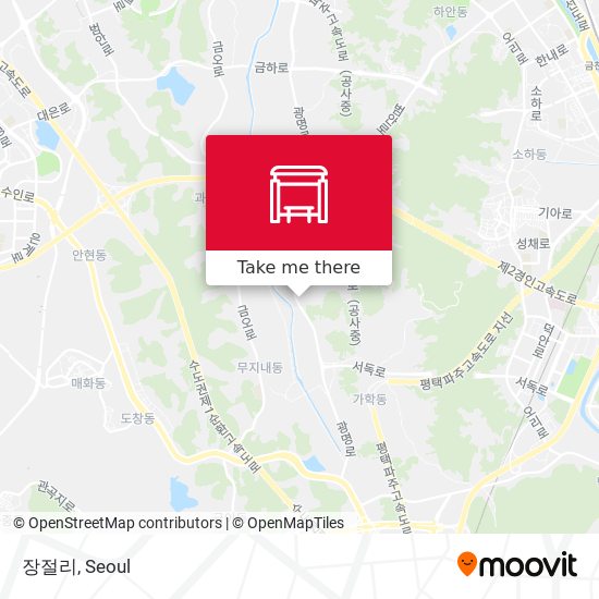 장절리 map