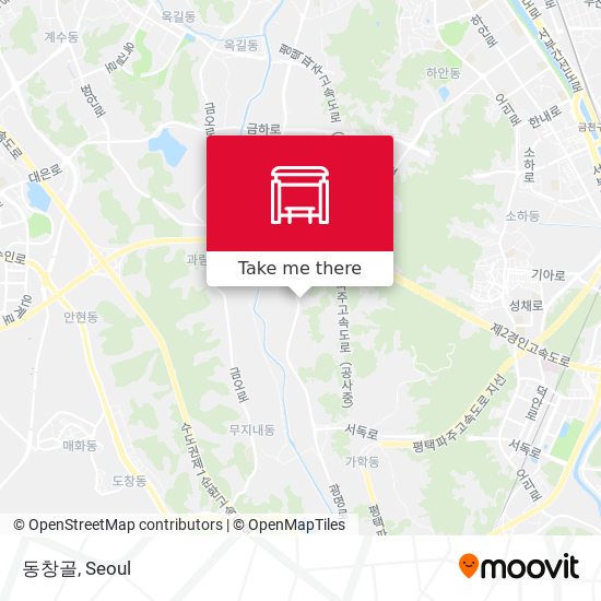 동창골 map