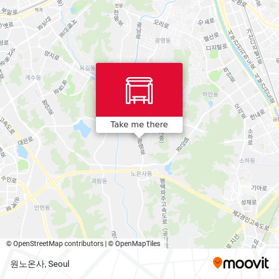 원노온사 map