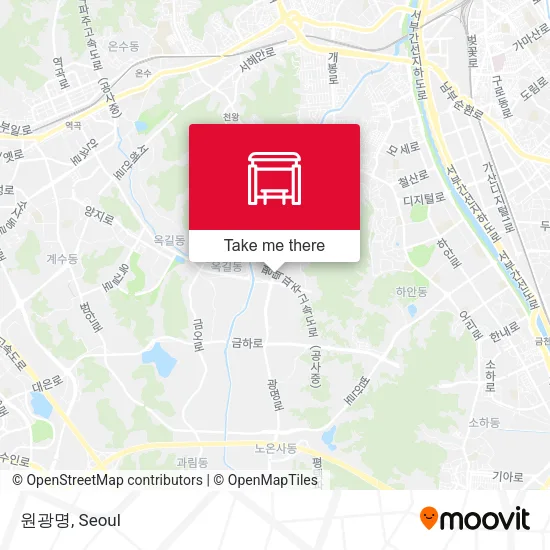 원광명 map