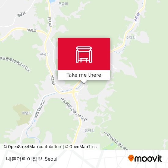내촌어린이집앞 map