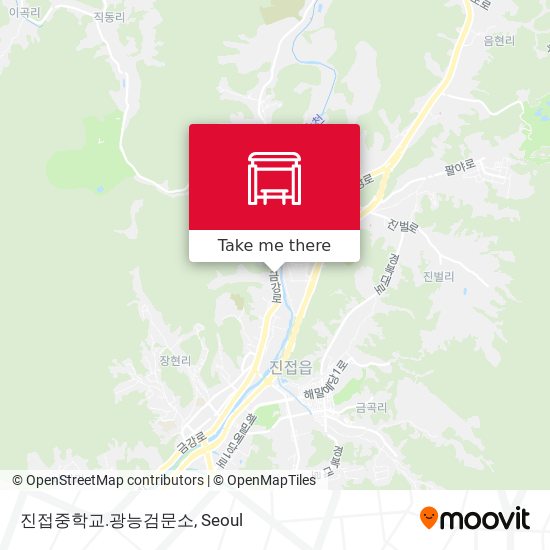 진접중학교.광능검문소 map