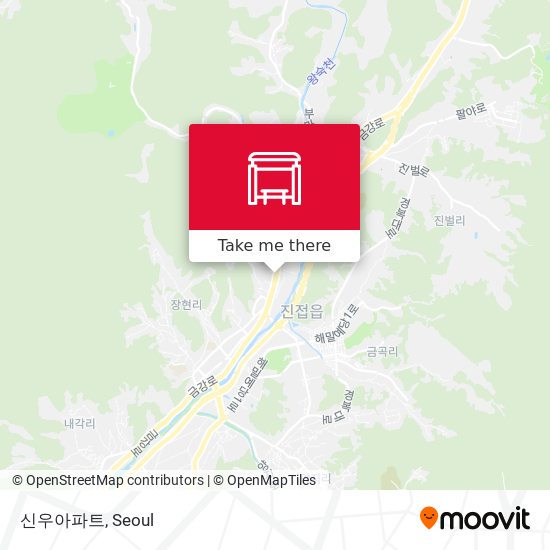 신우아파트 map