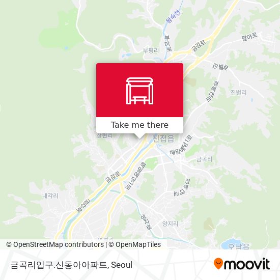 금곡리입구.신동아아파트 map