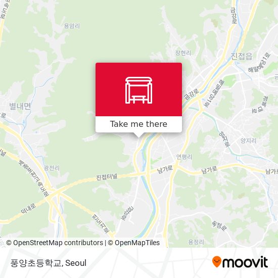 풍양초등학교 map