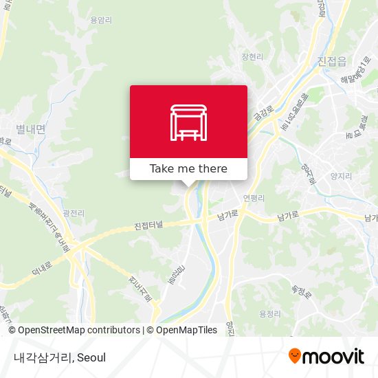 내각삼거리 map