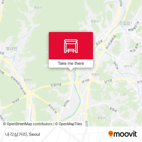 내각삼거리 map