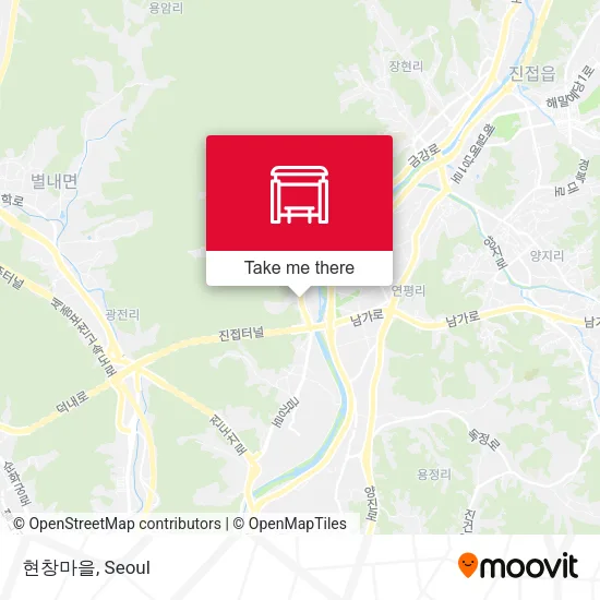 현창마을 map