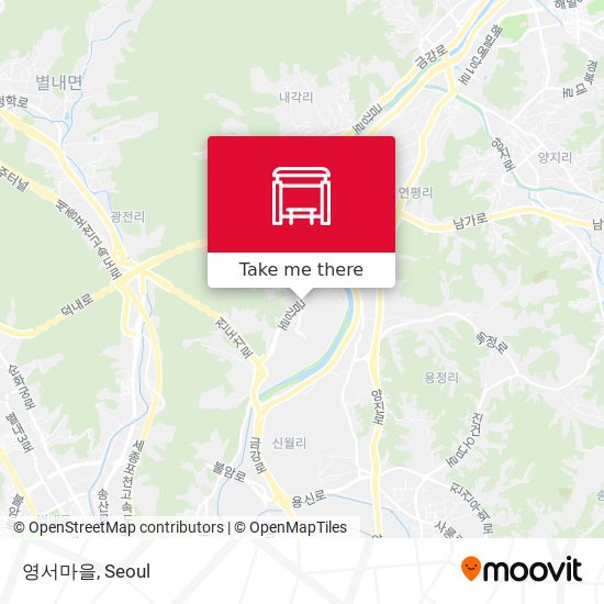 영서마을 map