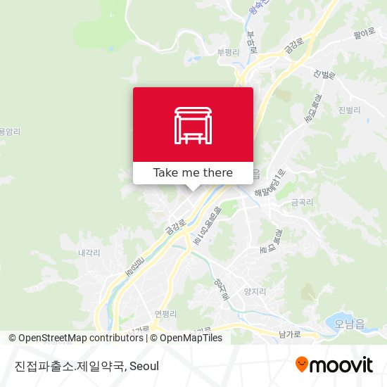 진접파출소.제일약국 map