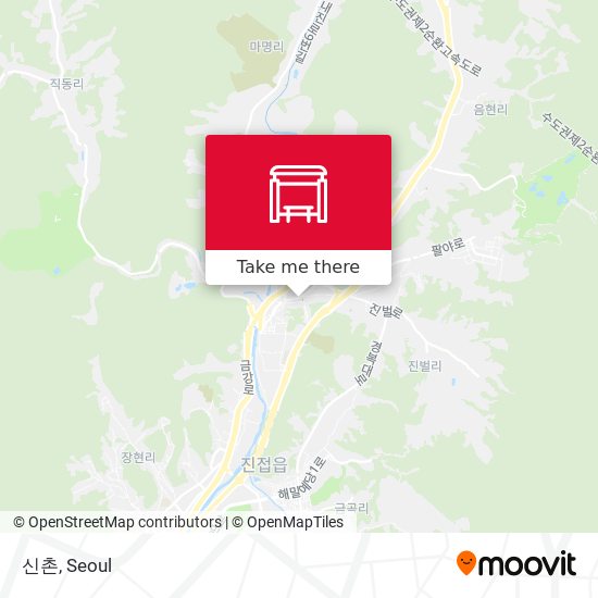 신촌 map