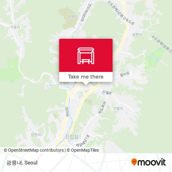 광릉내 map