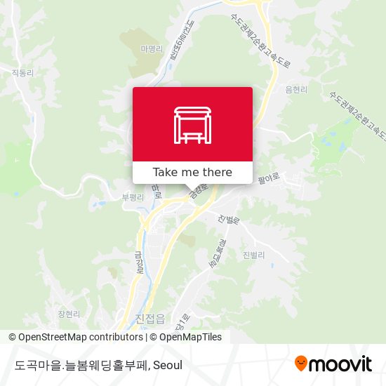도곡마을.늘봄웨딩홀부페 map