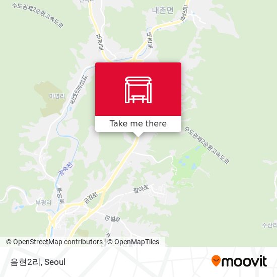 음현2리 map