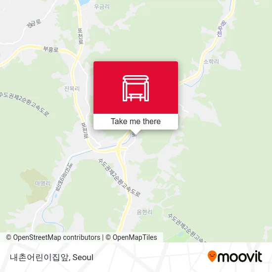내촌어린이집앞 map