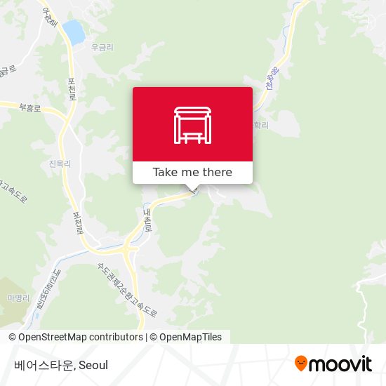 베어스타운 map