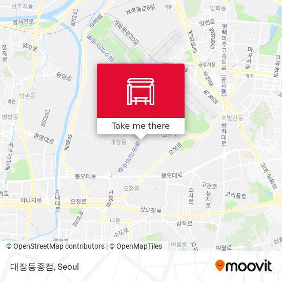 대장동종점 map