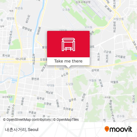 내촌사거리 map