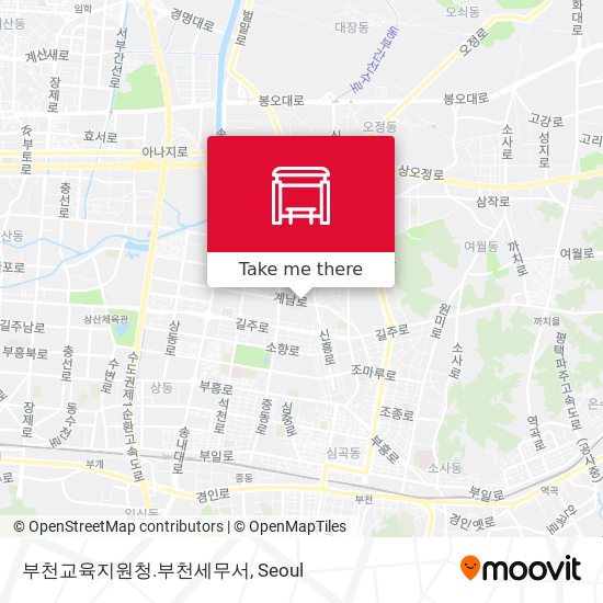 부천교육지원청.부천세무서 map