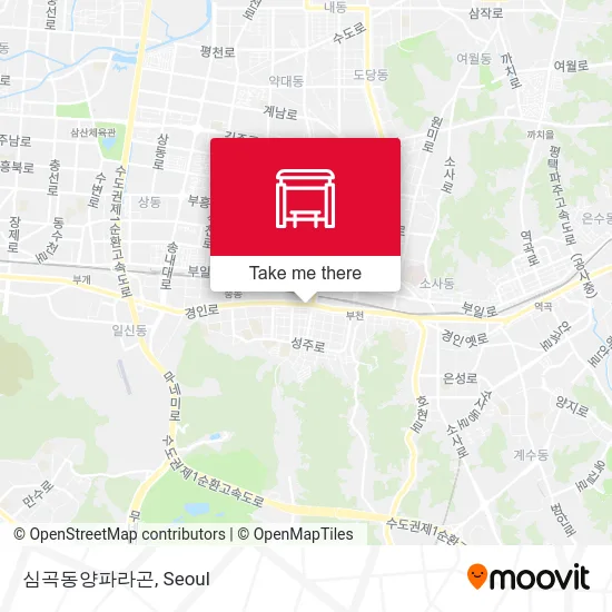 심곡동양파라곤 map