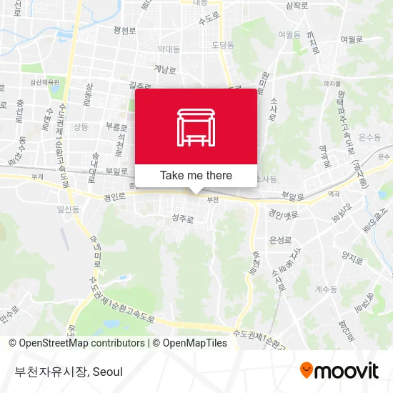 부천자유시장 map