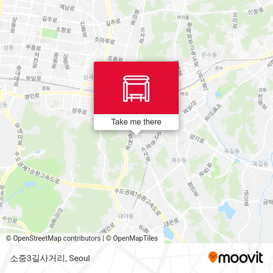 소중3길사거리 map