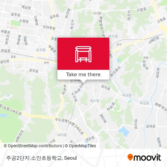 주공2단지.소안초등학교 map