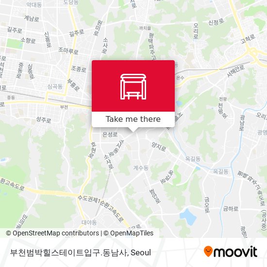 부천범박힐스테이트입구.동남사 map
