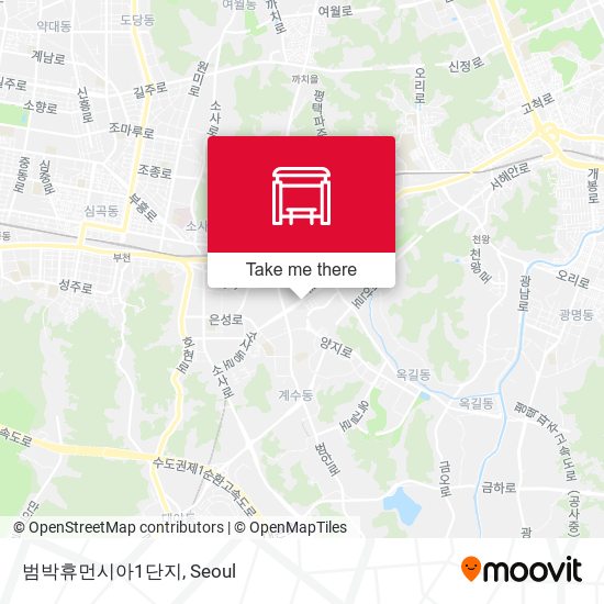 범박휴먼시아1단지 map