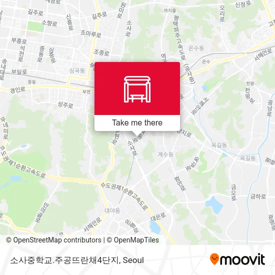 소사중학교.주공뜨란채4단지 map