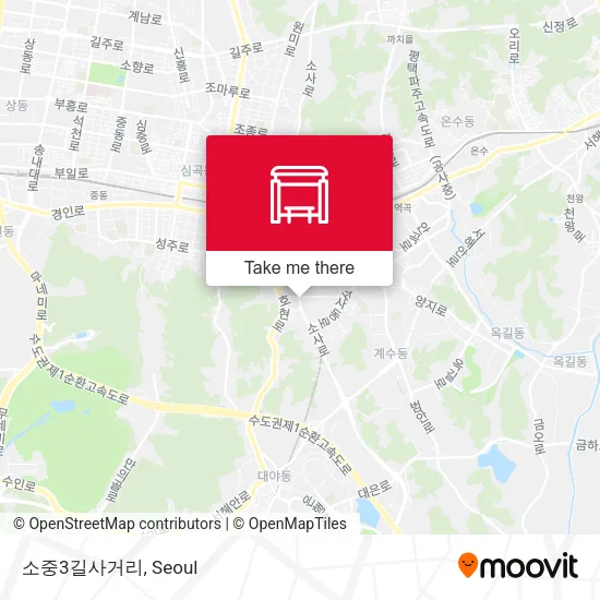 소중3길사거리 map