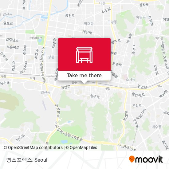 영스포렉스 map