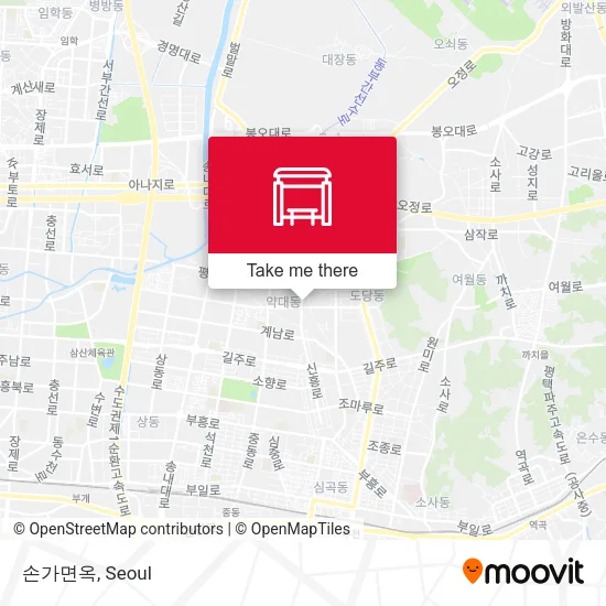 손가면옥 map
