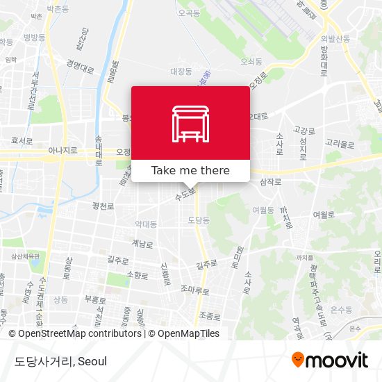 도당사거리 map