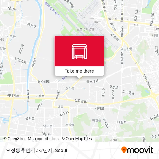오정동휴먼시아3단지 map