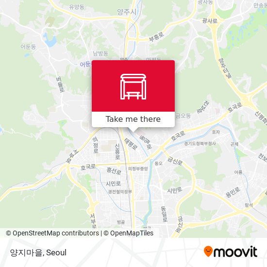 양지마을 map