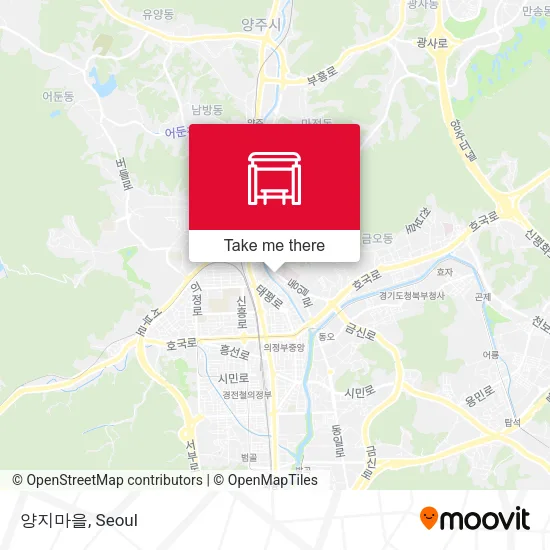 양지마을 map