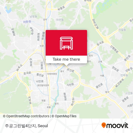 주공그린빌4단지 map