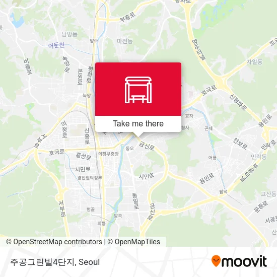 주공그린빌4단지 map