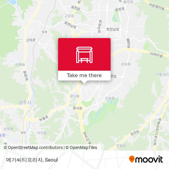 메가씨티프라자 map