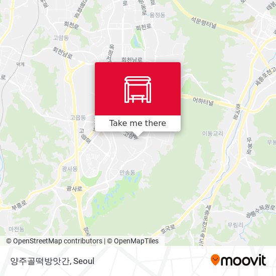 양주골떡방앗간 map