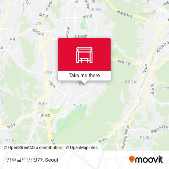양주골떡방앗간 map