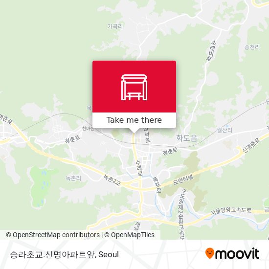 송라초교.신명아파트앞 map
