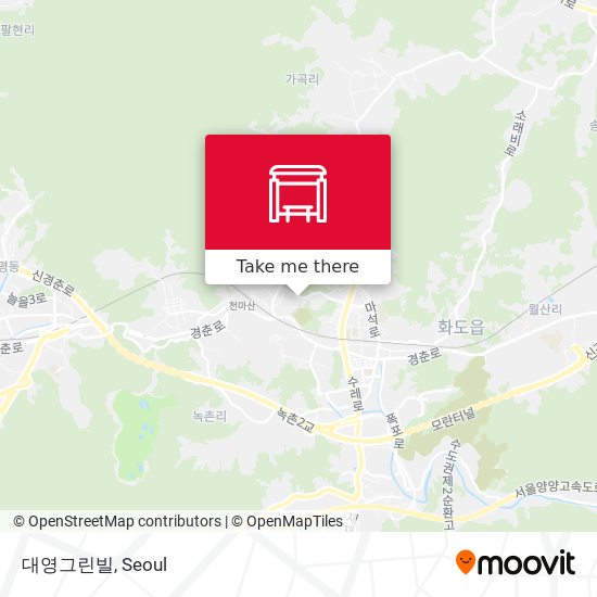 대영그린빌 map