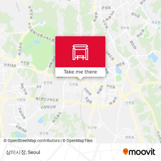 삼미시장 map