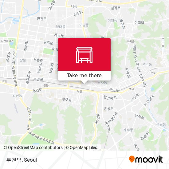 부천역 map