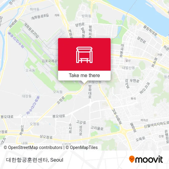 대한항공훈련센타 map