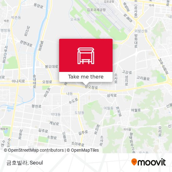 금호빌라 map