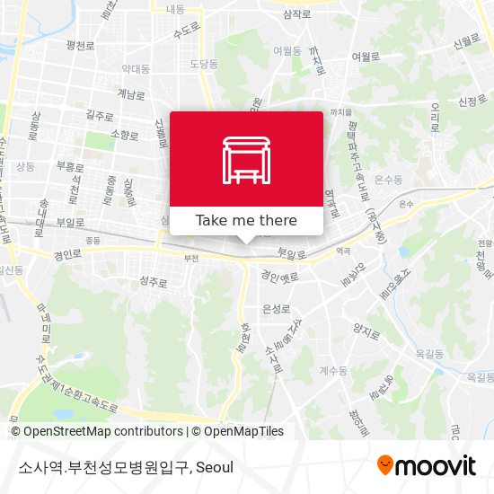 소사역.부천성모병원입구 map